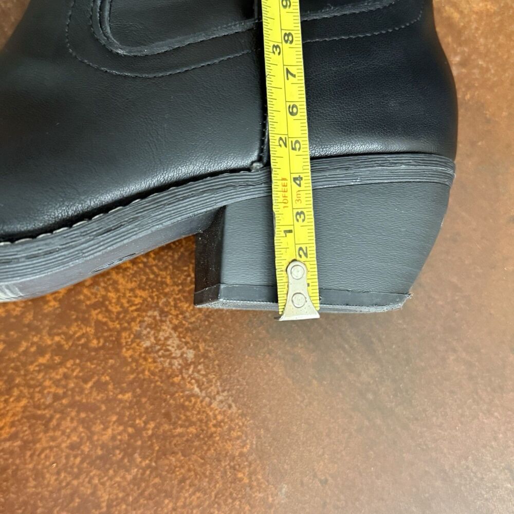 Wild Fabel Kenzi Brown Women's Tall Western Fun Rustic Dress Boots size 6.5 Edgy - Picture 5 of 16